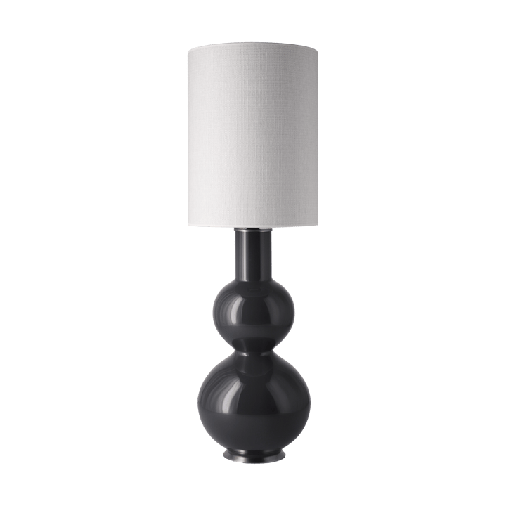 Augusta tafellamp grijze lampvoet - Babel Beige L - Flavia Lamps