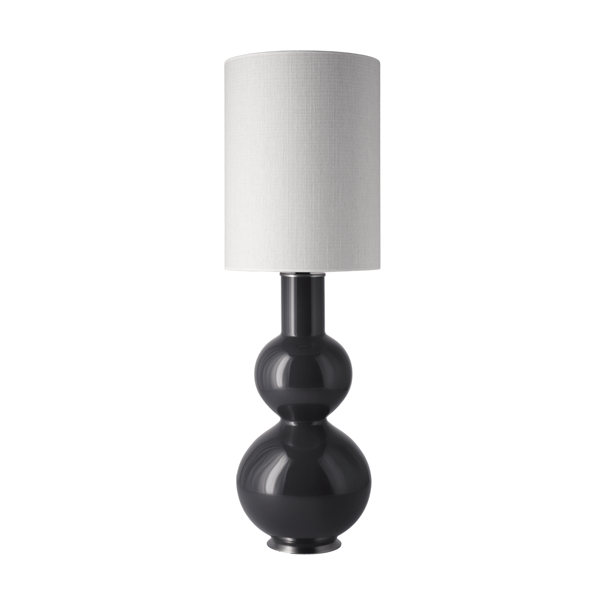 Flavia Lamps Augusta tafellamp grijze lampvoet Babel Beige L