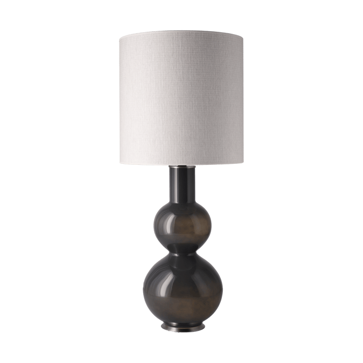 Augusta tafellamp grijze lampvoet - Babel Beige M - Flavia Lamps