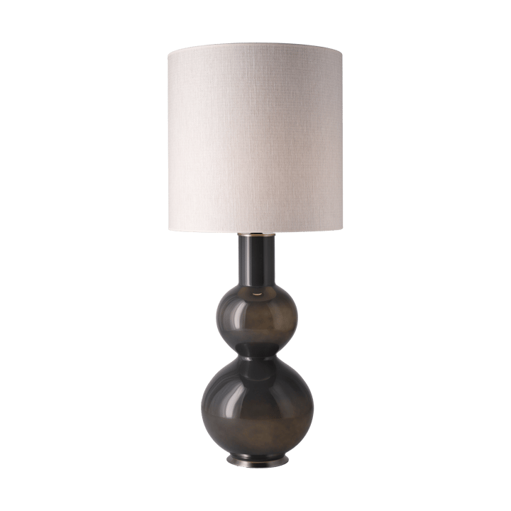 Augusta tafellamp grijze lampvoet - Babel Beige M - Flavia Lamps