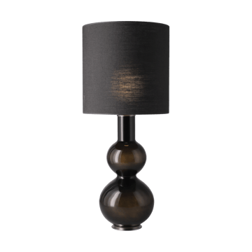 Augusta tafellamp zwarte lampvoet - Lino Negro M - Flavia Lamps