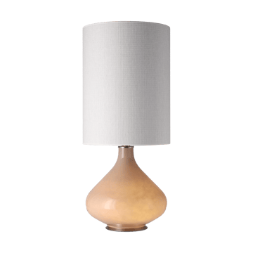 Flavia tafellamp beige lampvoet - Babel Beige L - Flavia Lamps