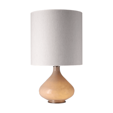 Flavia tafellamp beige lampvoet - Babel Beige M - Flavia Lamps