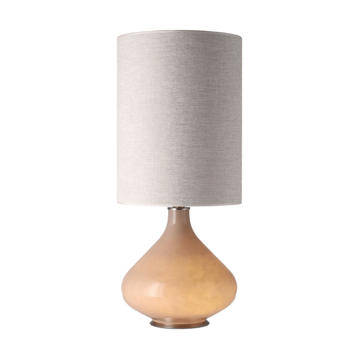 Flavia tafellamp beige lampvoet - London Beige L - Flavia Lamps