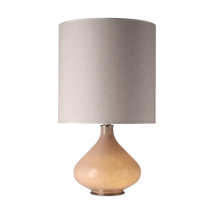 Flavia tafellamp beige lampvoet - Milano Tostado M - Flavia Lamps