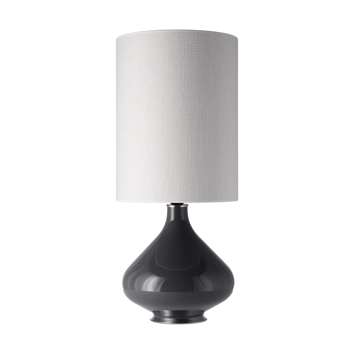 Flavia Lamps Flavia tafellamp grijze lampvoet Babel Beige L