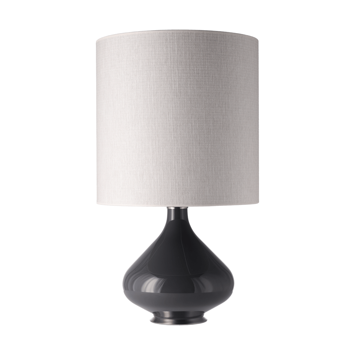 Flavia Lamps Flavia tafellamp grijze lampvoet Babel Beige M