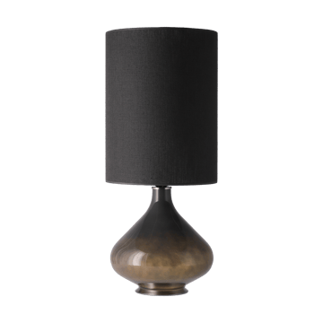 Flavia tafellamp grijze lampvoet - Lino Negro L - Flavia Lamps