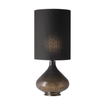 Flavia tafellamp grijze lampvoet - Lino Negro L - Flavia Lamps