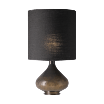 Flavia tafellamp grijze lampvoet - Lino Negro M - Flavia Lamps