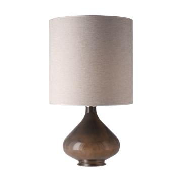 Flavia tafellamp grijze lampvoet - London Beige M - Flavia Lamps