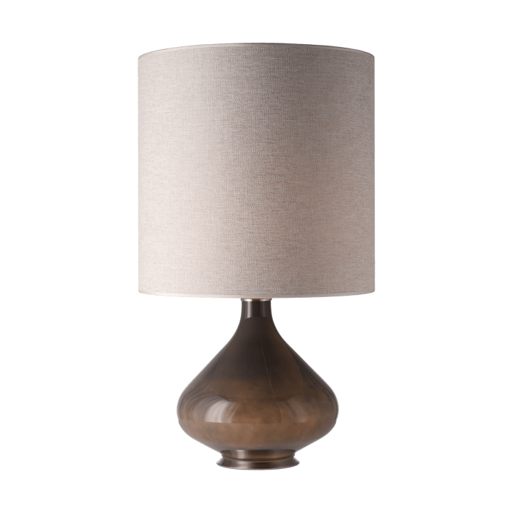 Flavia tafellamp grijze lampvoet - London Beige M - Flavia Lamps