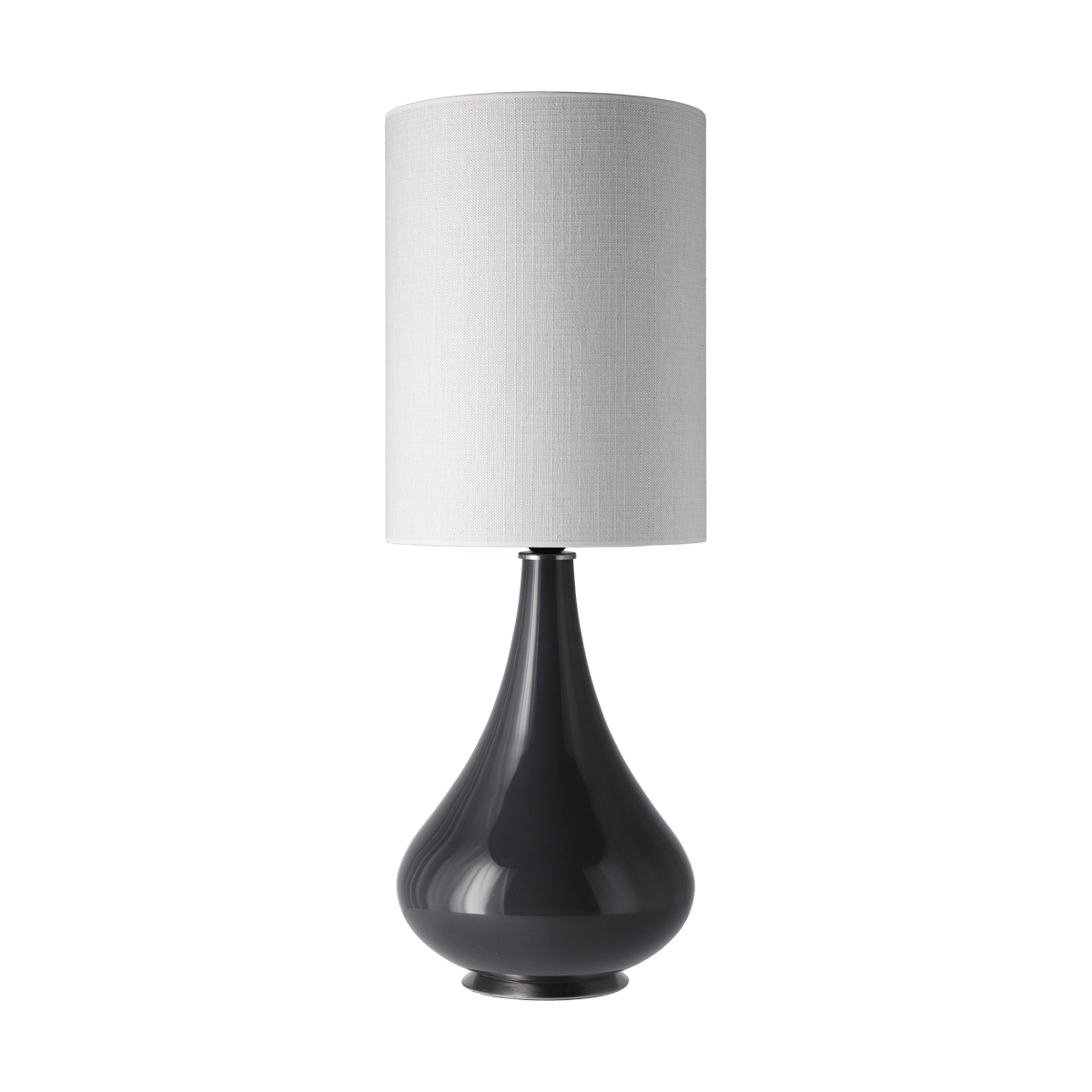 Flavia Lamps Renata tafellamp grijze lampvoet Babel Beige L