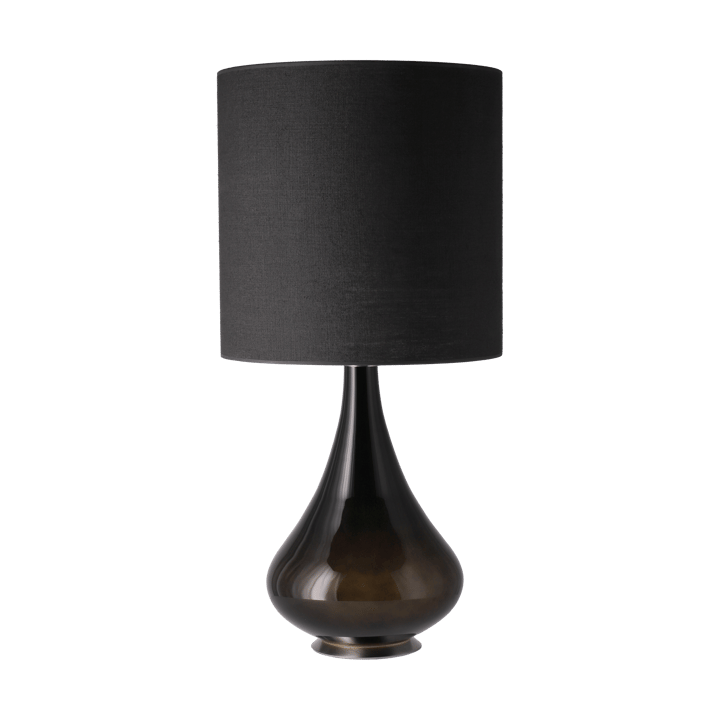 Renata tafellamp zwarte lampvoet - Lino Negro M - Flavia Lamps