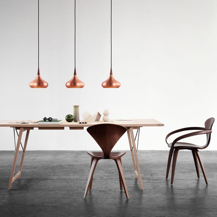 Orient P1 hanglamp, Transparant gelakt aluminium Fritz Hansen