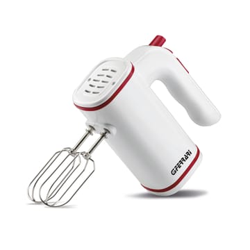 Dolcecuore handmixer 17,5 cm - Wit-rood - G3 Ferrari