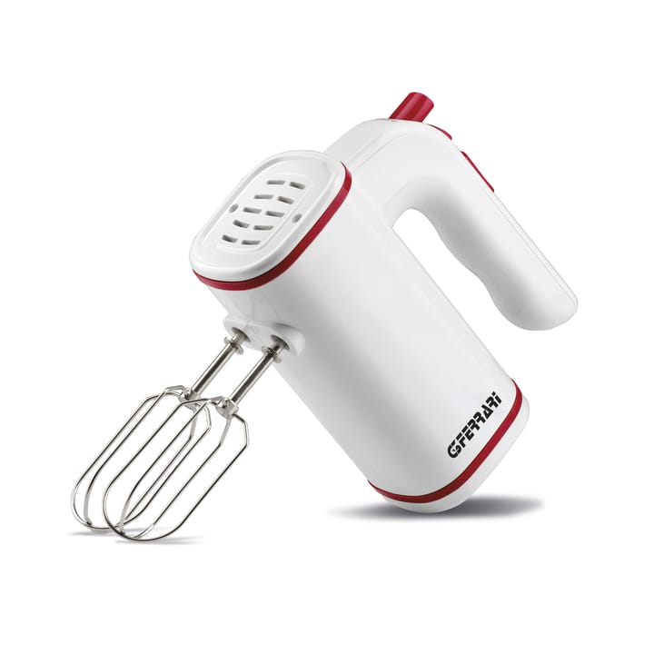 Dolcecuore handmixer 17,5 cm - Wit-rood - G3 Ferrari