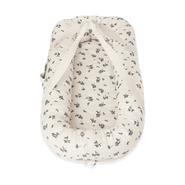 Blueberry satijnen gewatteerd babynest - 43x87x16 cm - Garbo&Friends