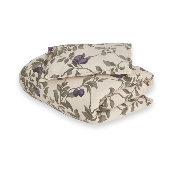 Plum Muslin beddengoed baby - 70x80 cm/28x35 cm - Garbo&Friends