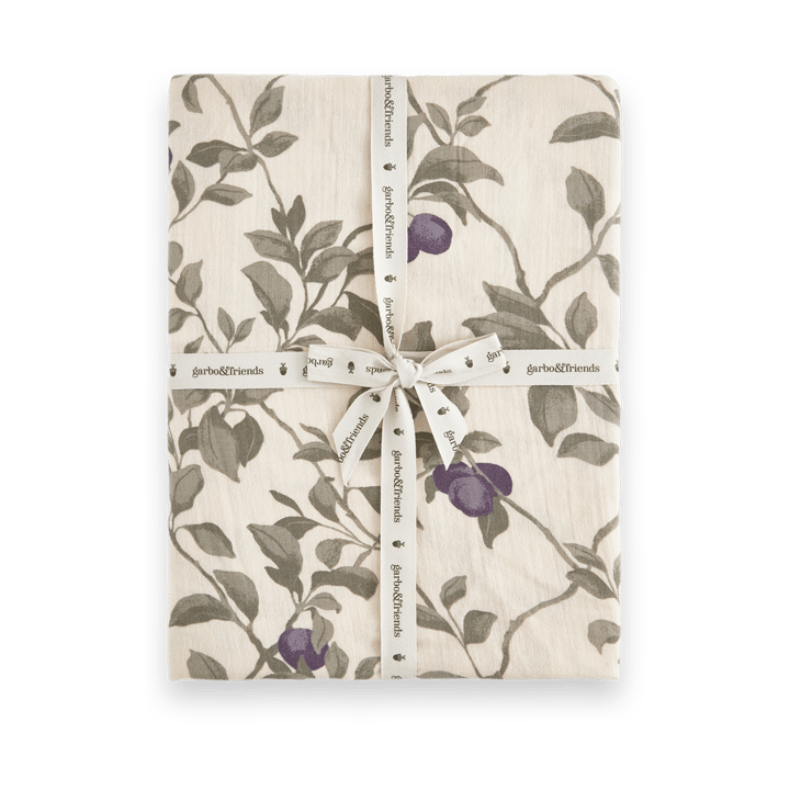 Plum Muslin hoeslaken - 60x120x20 cm - Garbo&Friends