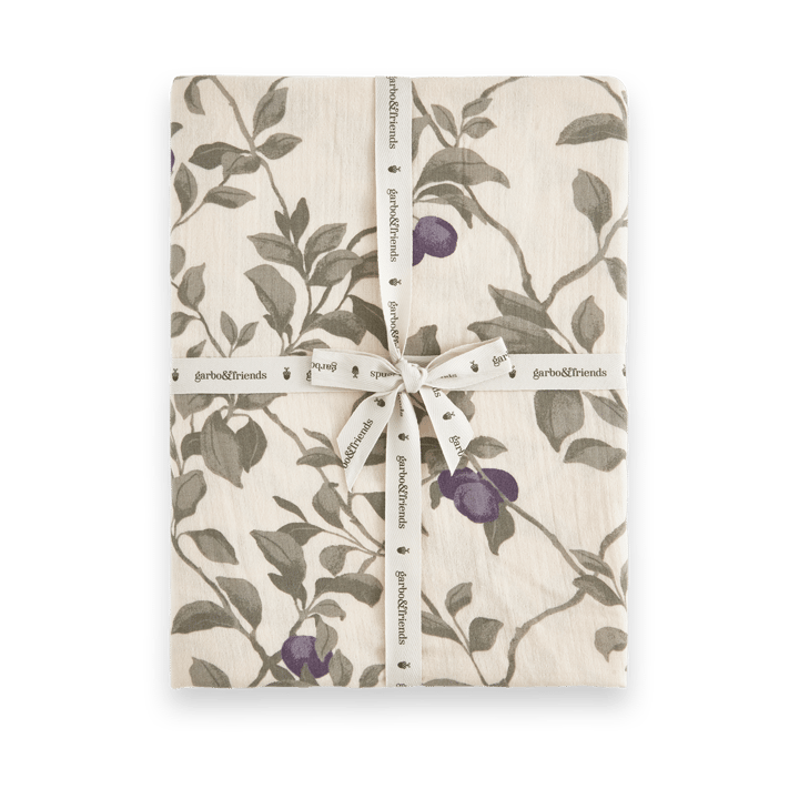 Plum Muslin hoeslaken - 90x200x30 cm - Garbo&Friends