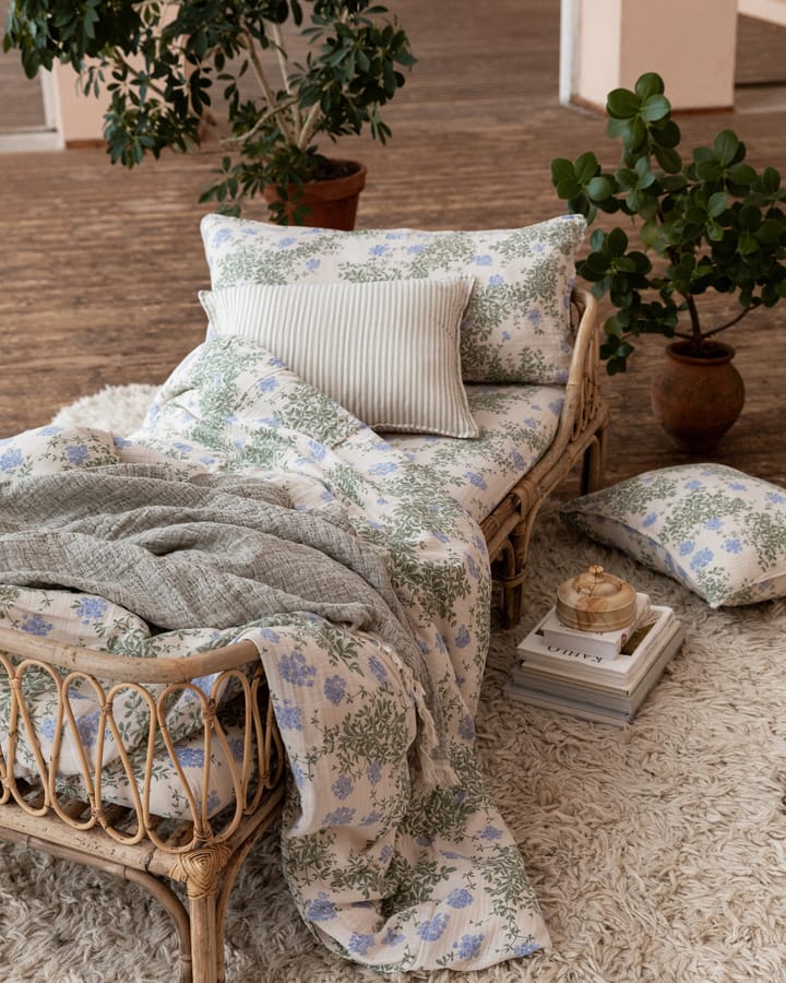 Plumbago Muslin beddengoedset, 140x200 cm/50x75 cm Garbo&Friends