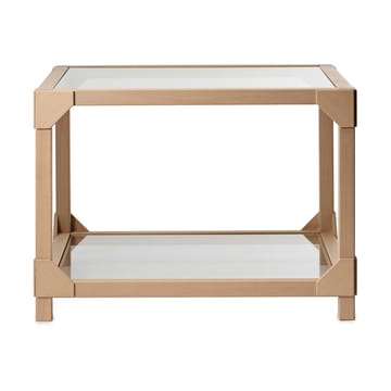 Bleck Salontafel 55x55 cm glas - Beuk-natural - Gärsnäs