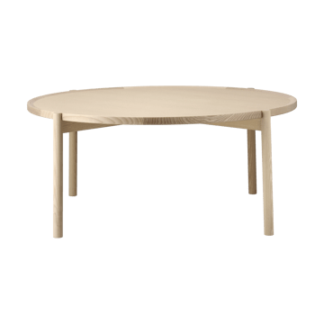 Elna salontafel - Essenhout-white-Ø90 cm - Gärsnäs