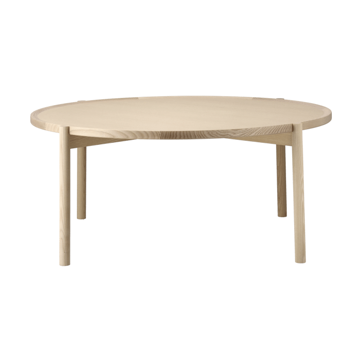 Elna salontafel, Essenhout-white-Ø90 cm Gärsnäs