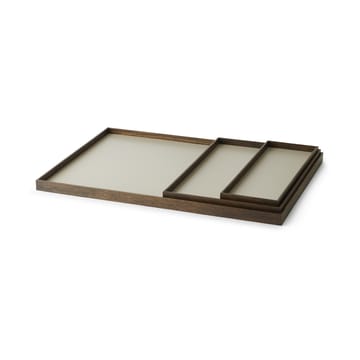 Frame dienblad small 11,1x32,4 cm - Gerookt eikenhout-grijs - Gejst