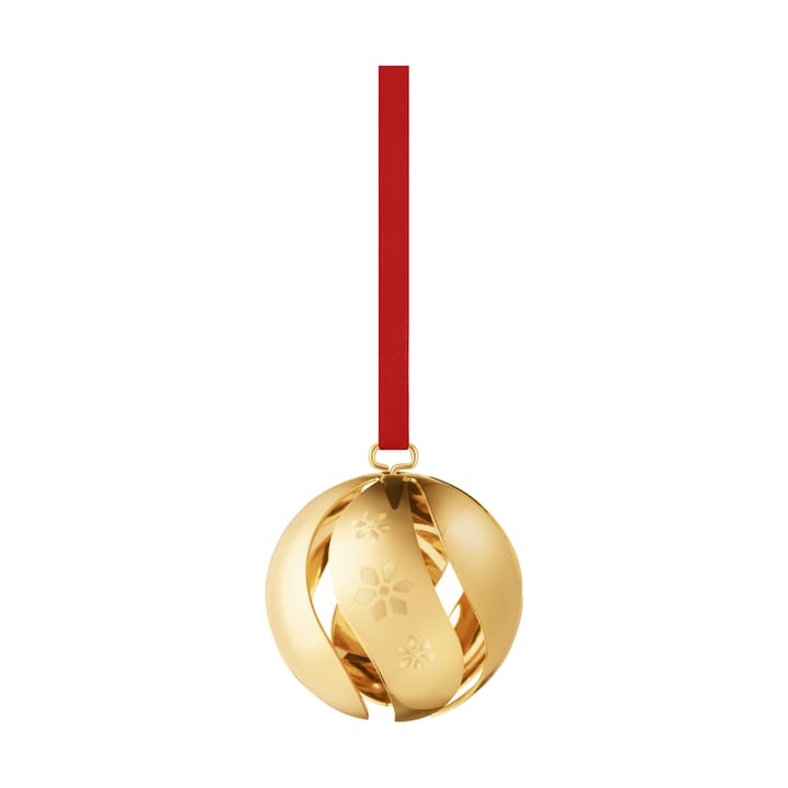 2024  kerstbal - Verguld - Georg Jensen