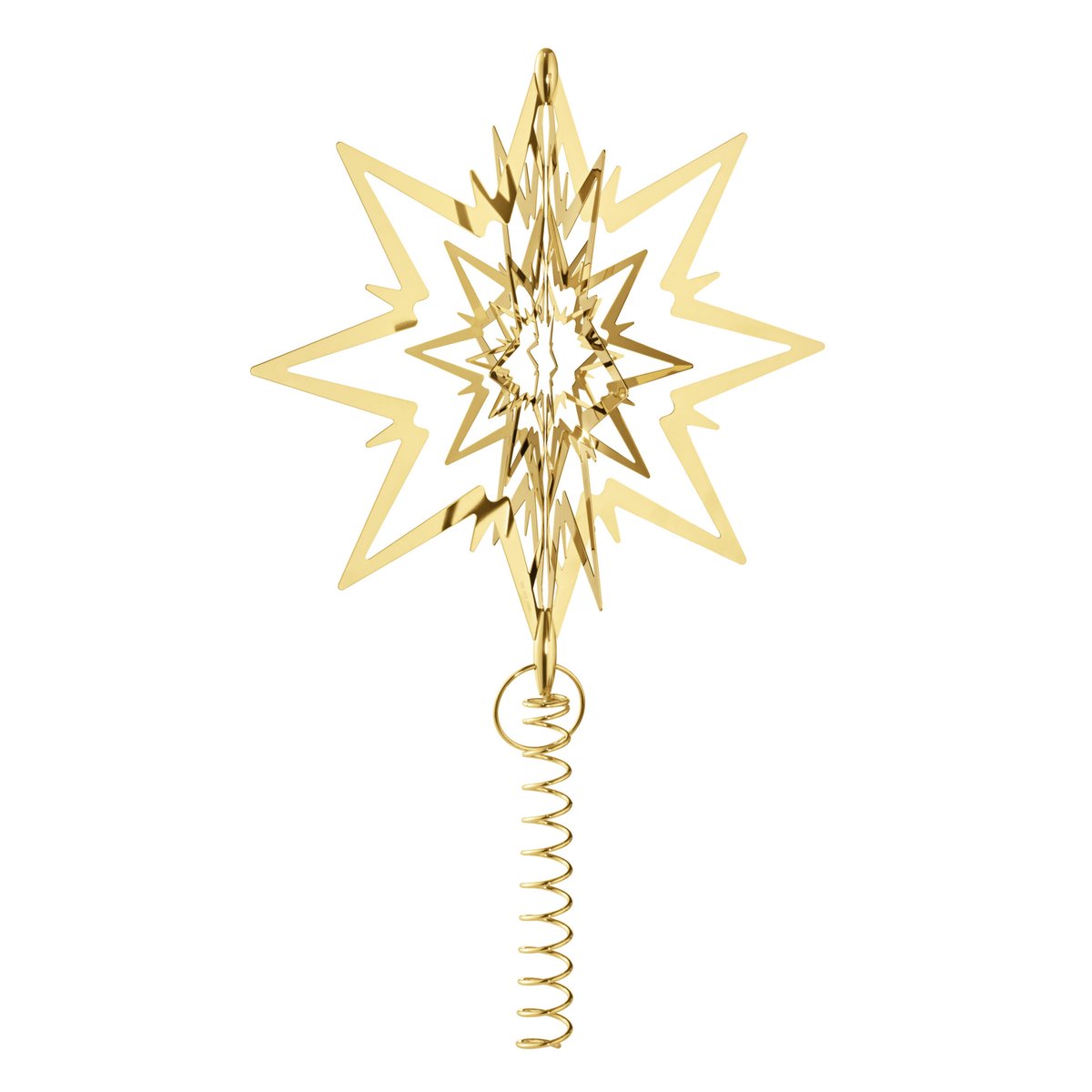 Georg Jensen Christmas Collectibles piek groot gouden afwerking