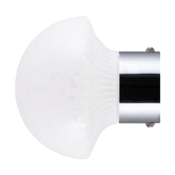 Fungo plafondlamp Ø16 cm - Wit-chroom - Globen Lighting