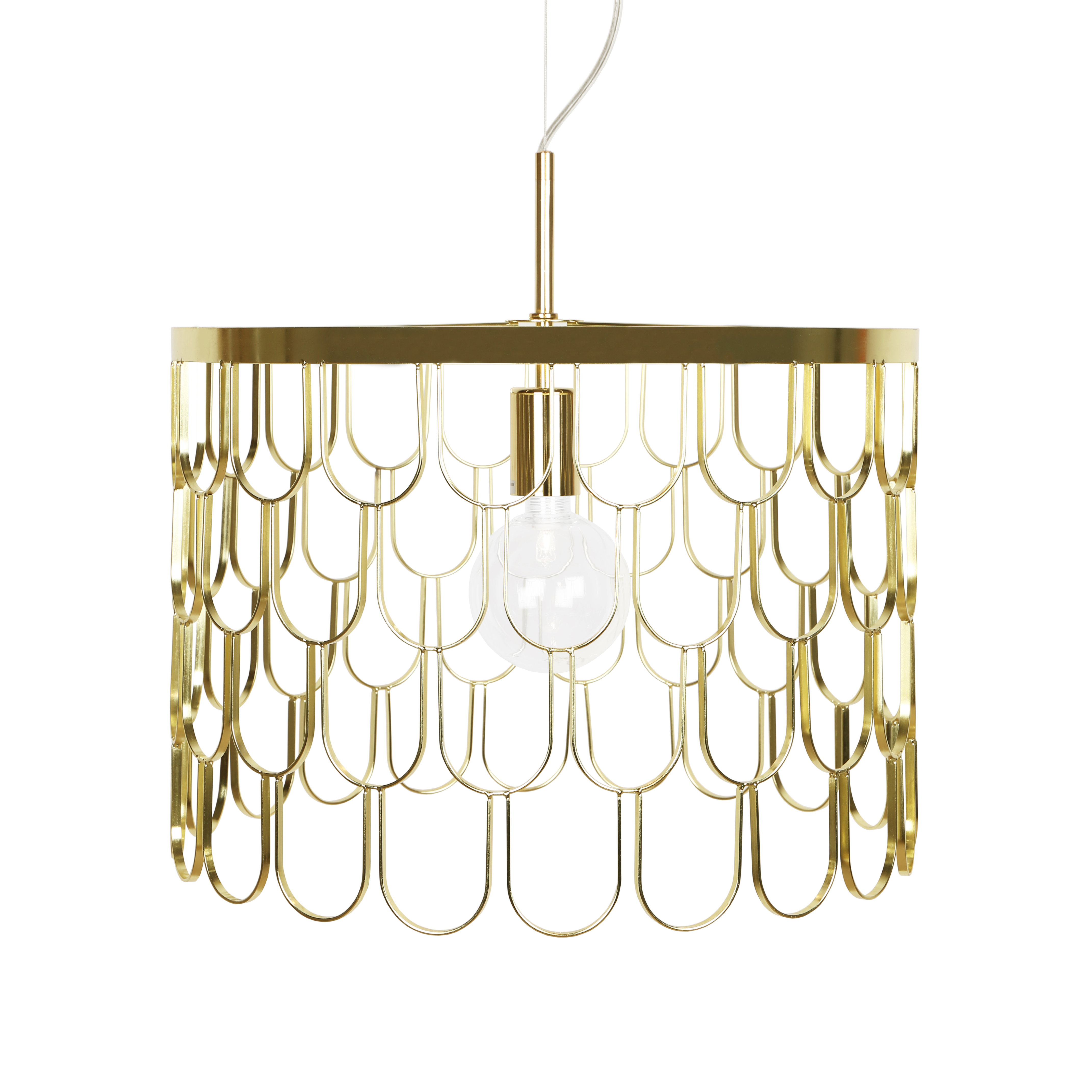 MARKET SET Gatsby hanglamp 5-lamps meerkleurig