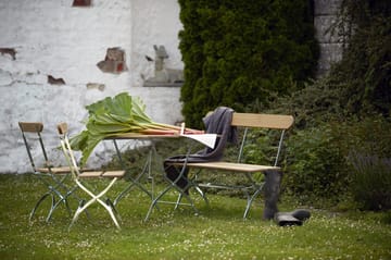 Bryggeri stoel - Eiken olie-verzinkt frame - Grythyttan stalen meubelen