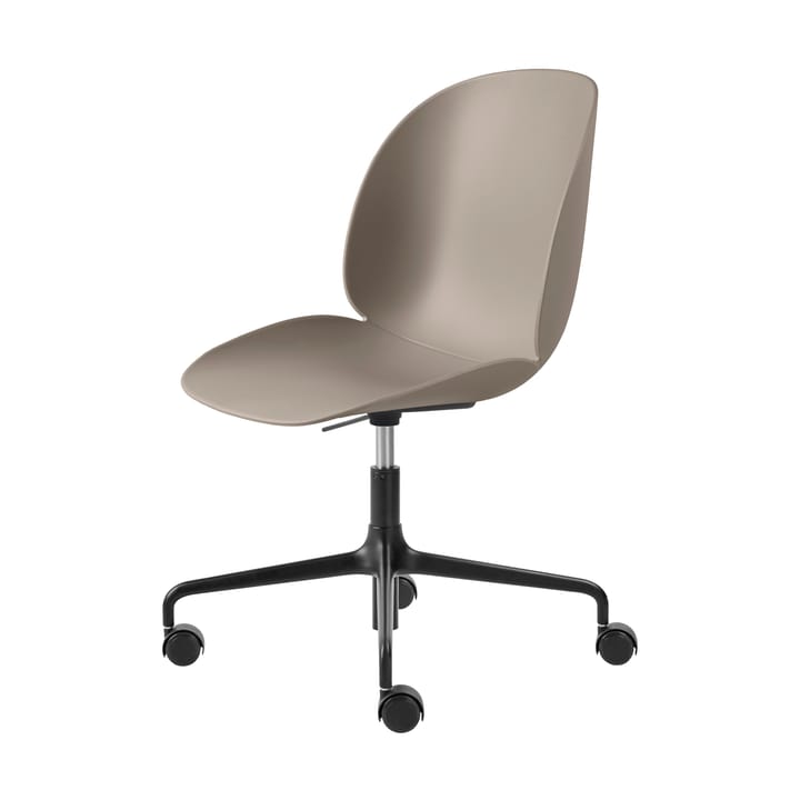 Beetle Meeting Chair bureaustoel - New beige-black - GUBI