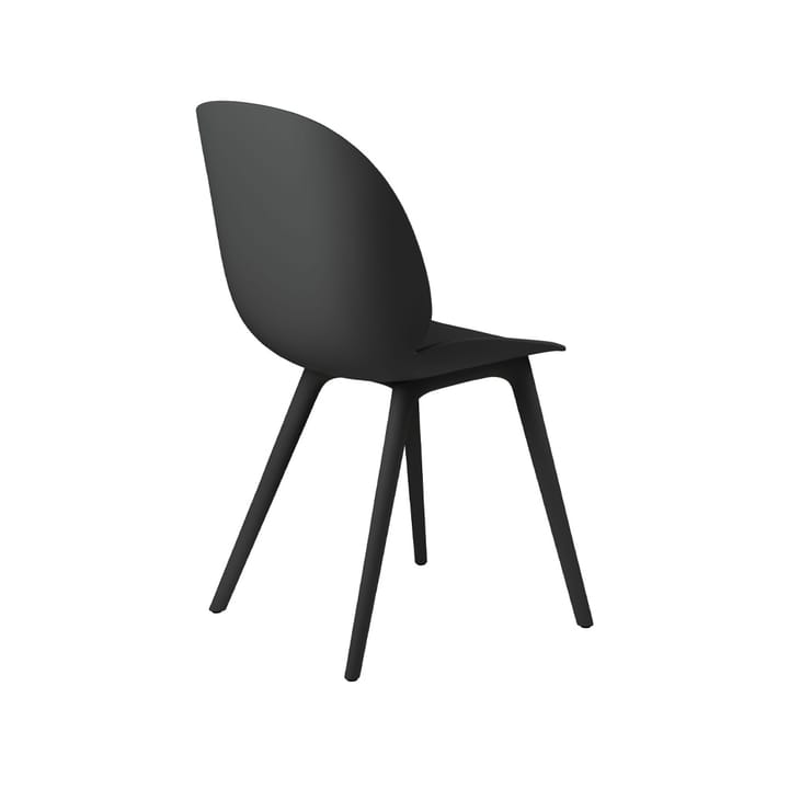 Beetle Plastic stoel, black GUBI