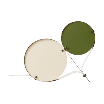 Coppia tafellamp - Ivory & olive - GUBI