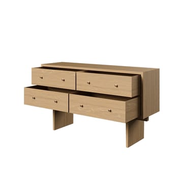 Private sideboard - eikenhout, lichtgebeitst eikenhout - GUBI