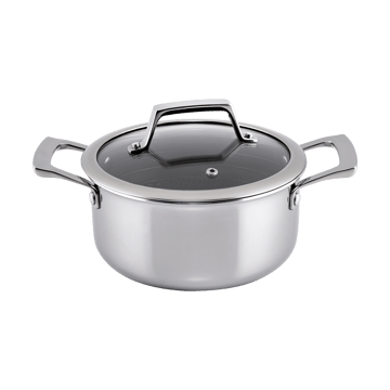 Hâws Santo hybride coating pan met deksel 2,2 L - Roestvrij staal - Hâws