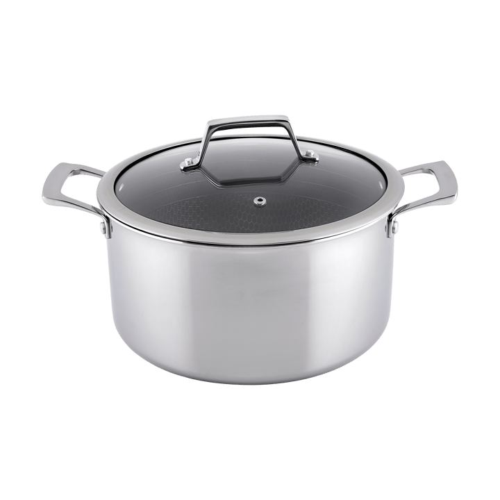 Hâws Santo hybride coating pan met deksel 5,8 L - Roestvrij staal - Hâws