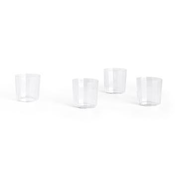 Angle drinkglas 4-pack - Wide 7,5 cm - HAY