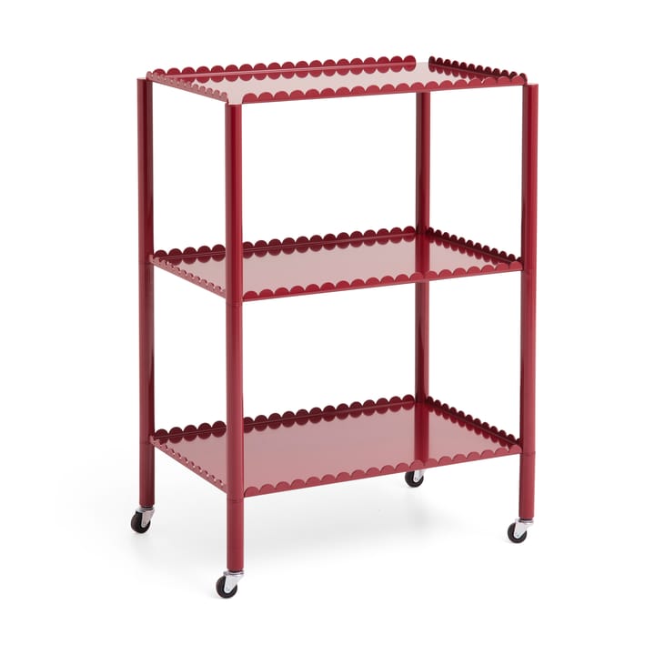 Arcs Trolley High serveerwagen - Auburn red - HAY