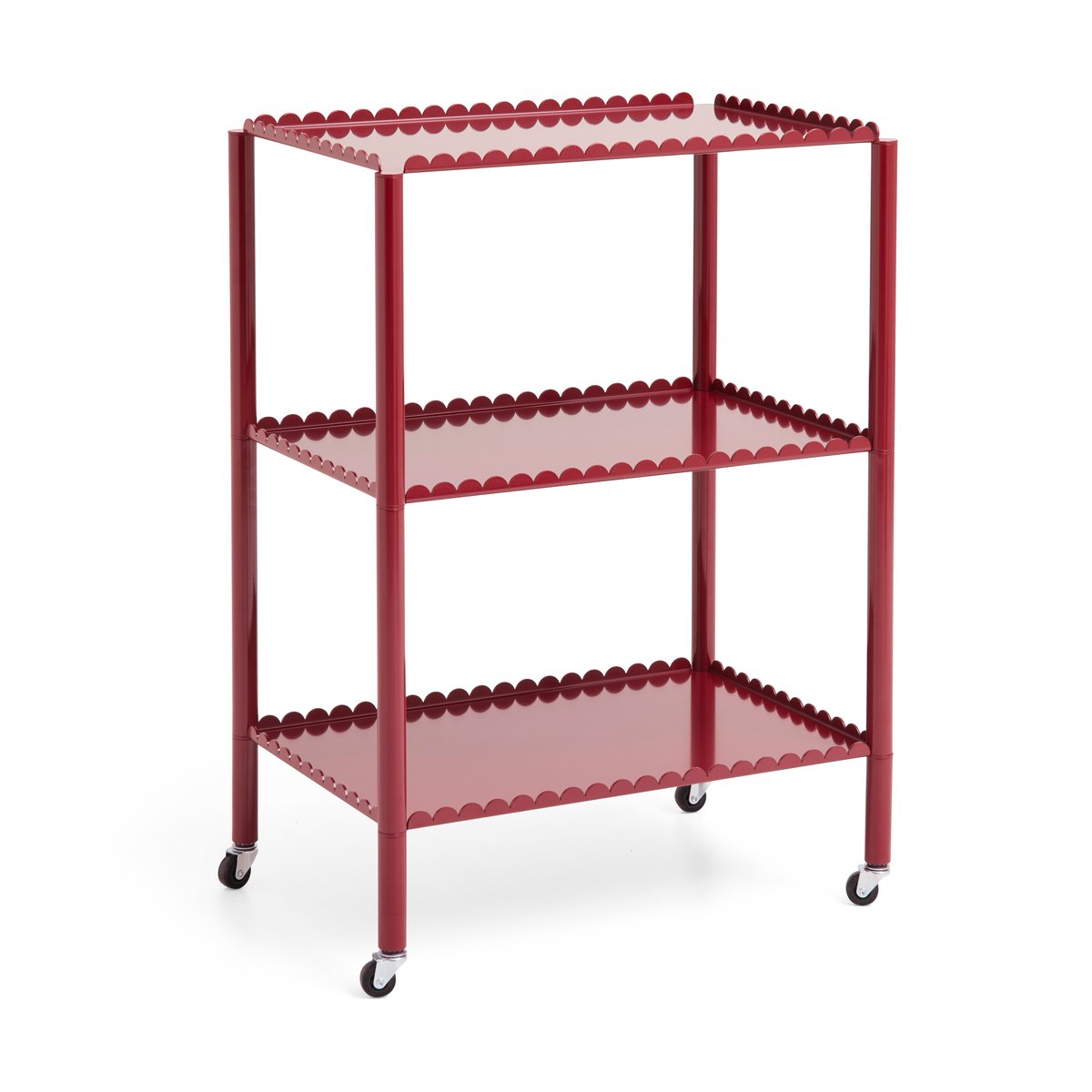 HAY Arcs Trolley High serveerwagen Auburn red