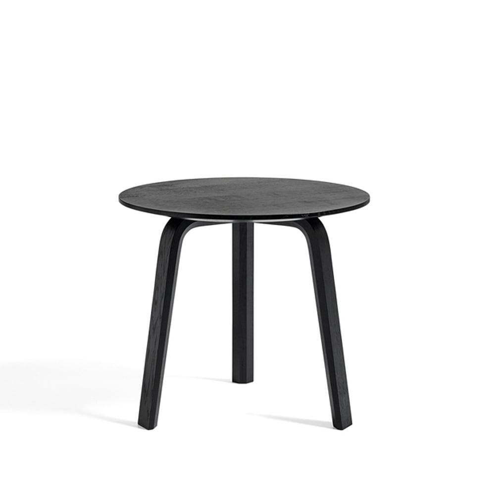 HAY Bella salontafel Black oak, Ø45x39 cm