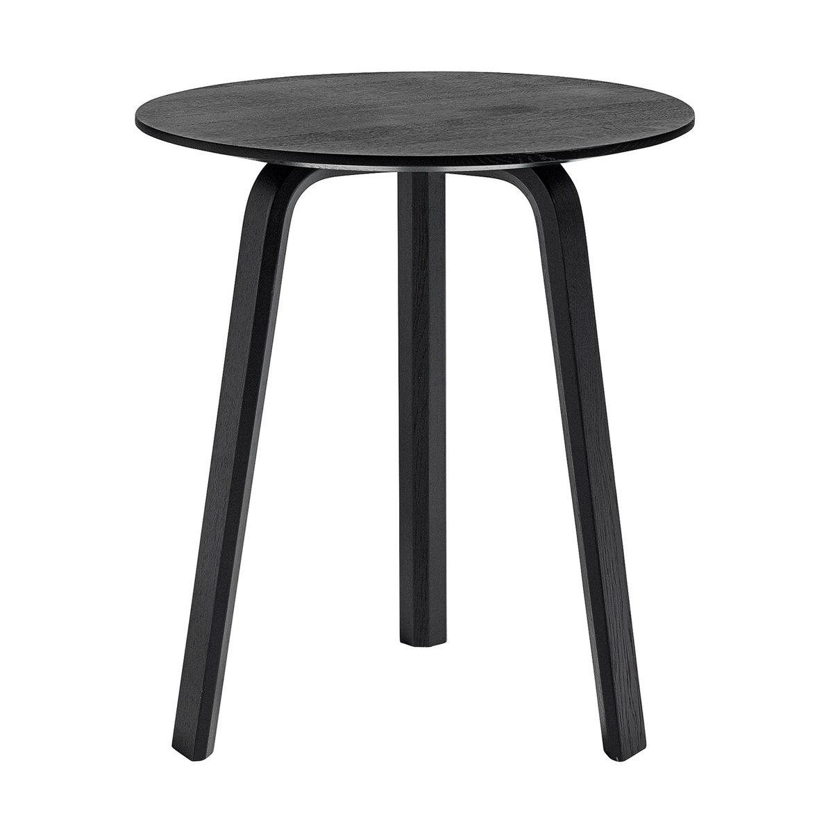 HAY Bella salontafel Black oak, Ø45x49 cm