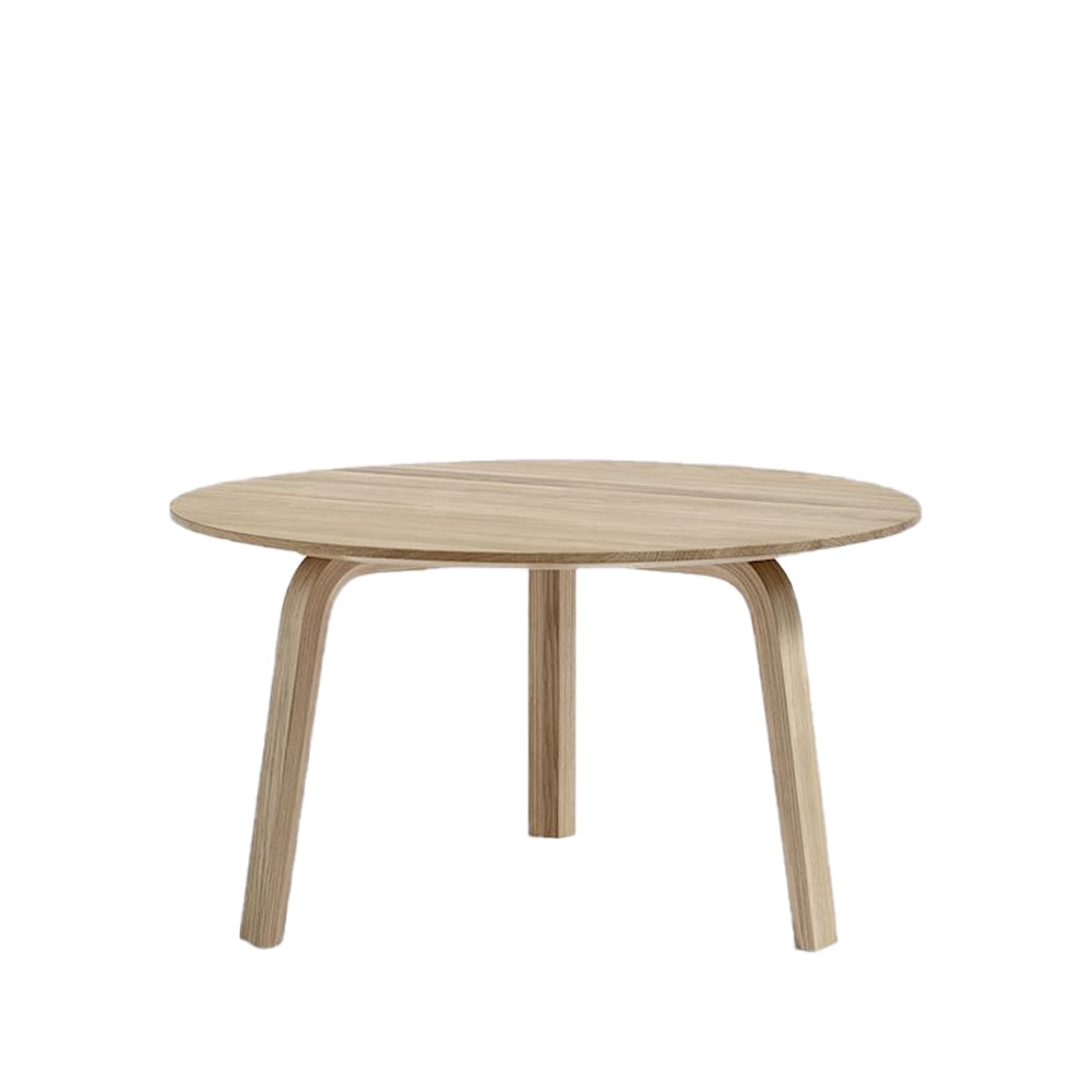 HAY Bella salontafel Lacquered oak, Ø60x32 cm