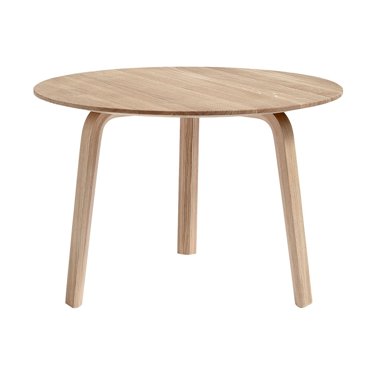 HAY Bella salontafel Lacquered oak, Ø60x39 cm