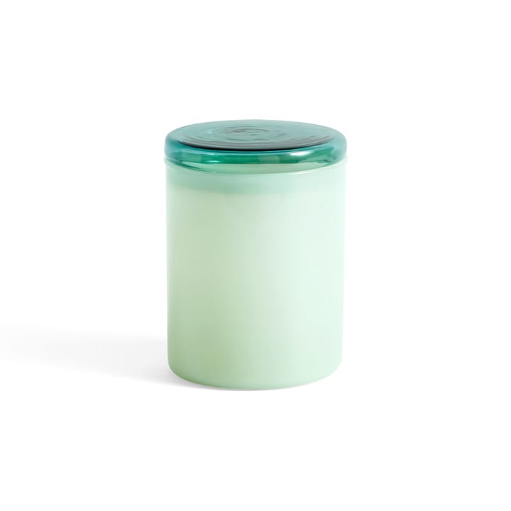 Borosilicate opbergpot glas S 35 cl, Jade green HAY