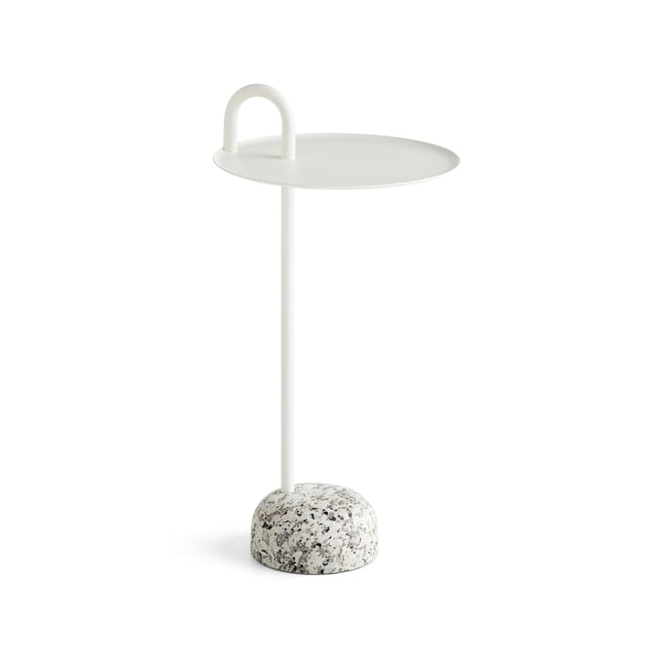 Bowler bijzettafel - Cream white-granite - HAY